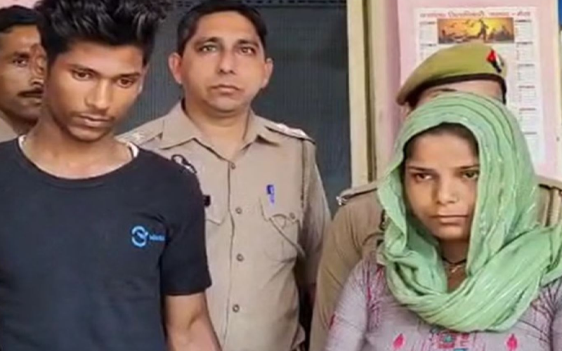میرٹھ قتل کیس: شوہر کو سانپ کے ڈسنے کا ڈرامہ رچاکر قتل کرنے والی بیوی اور عاشق کو سزائے موت
