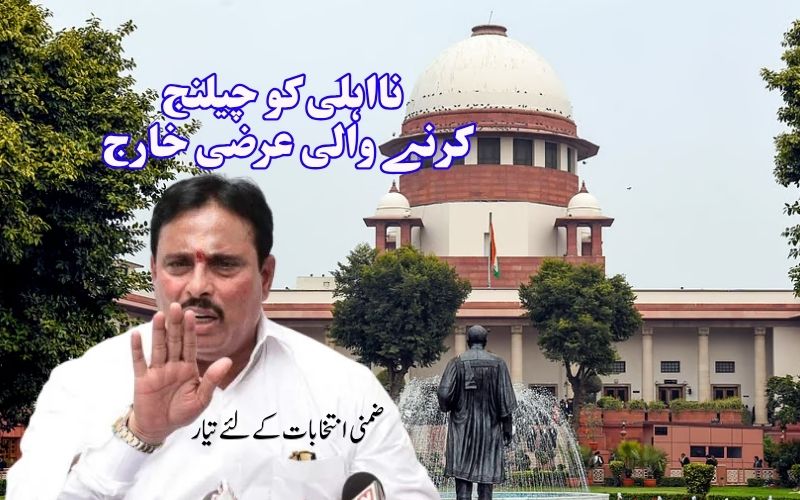 رکن اسمبلی کی نااہلی کامعاملہ: سپریم کورٹ میں دانم کی درخواست مسترد