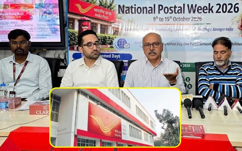ڈاک خانےبرآمد کنندگان، کاریگروں کو عالمی منڈیوں سے جوڑنے والے:  جے کے چیف پوسٹ ماسٹر جنرل