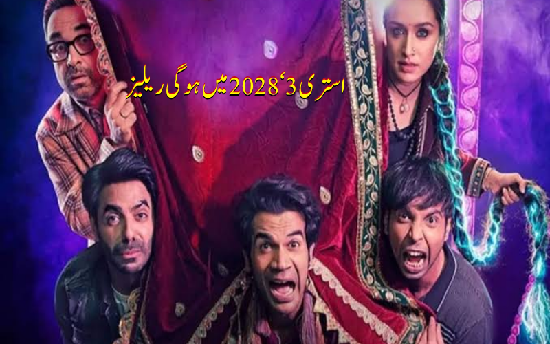 راجکمار راؤ اور شردھا کپور کی 'استری 3'  سال 2028 میں ریلیز ہوگی