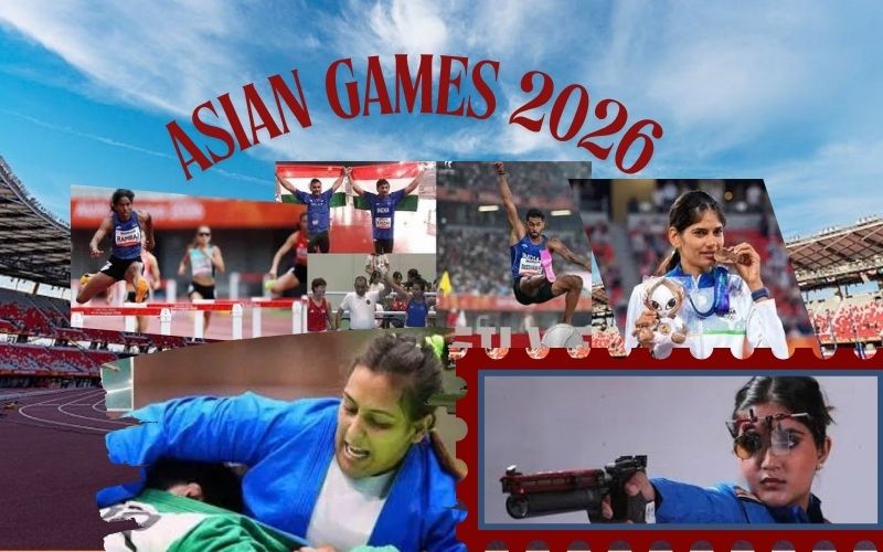 ایشین گیمز 2026: بھارت نے ایک ہی دن میں جیتے 8 تمغے، 4 سلور اور 4 برانز