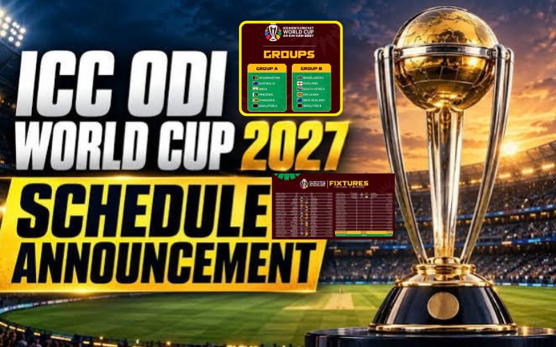 آئی سی سی ون ڈے ورلڈ کپ 2027 کے شیڈول کا اعلان:10اکتوبر کو ہند۔پاک مقابلہ،21 نومبر کو فائنل 