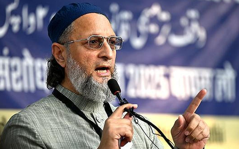 سی جے پی رہنماؤں کی عدالتی تحویل پر اویسی کا ردعمل